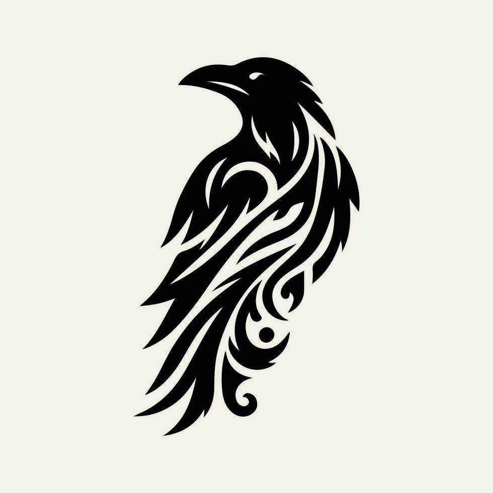 korp stam- tatuering logotyp ikon design vektor