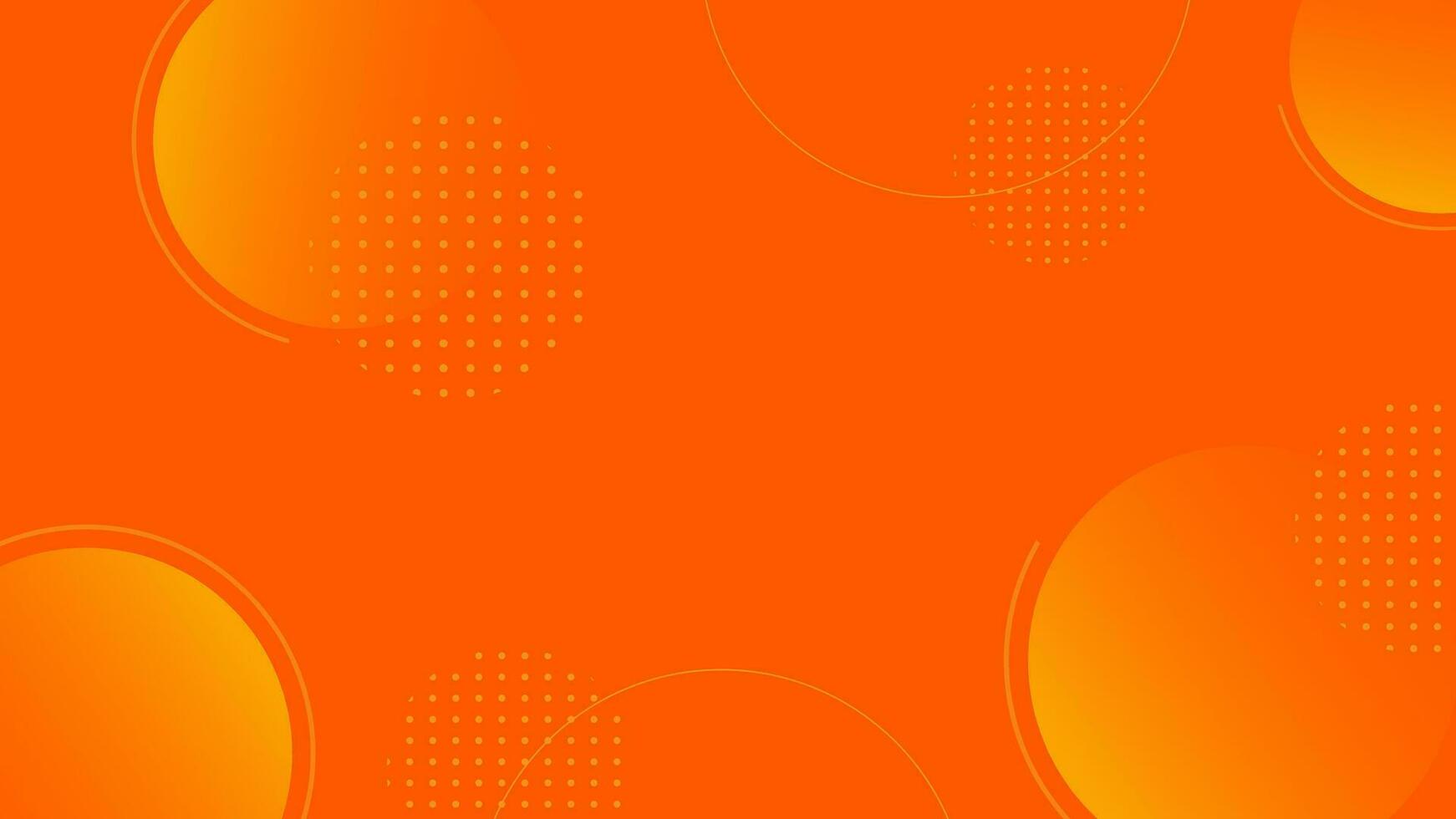 einfach abstrakt bunt Orange Hintergrund mit ein Kreis Form. geeignet zum Unternehmen Verkauf Banner, Veranstaltungen, Vorlagen, Seiten, und Andere vektor