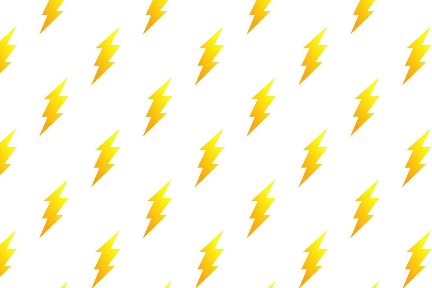 Blitz Blitz Donner abstrakt geometrisch Stil nahtlos Muster Vorlage Gelb Hintergrund Hintergrund Design vektor