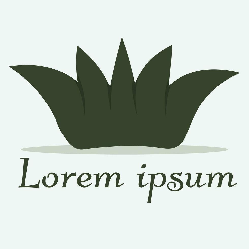 abstrakt grön blad logotyp ikon vektor design. landskap design, trädgård, växt, natur och ekologi vektor logotyp. ekologi Lycklig liv logotyp begrepp ikon. vektor illustration, grafisk design redigerbar des