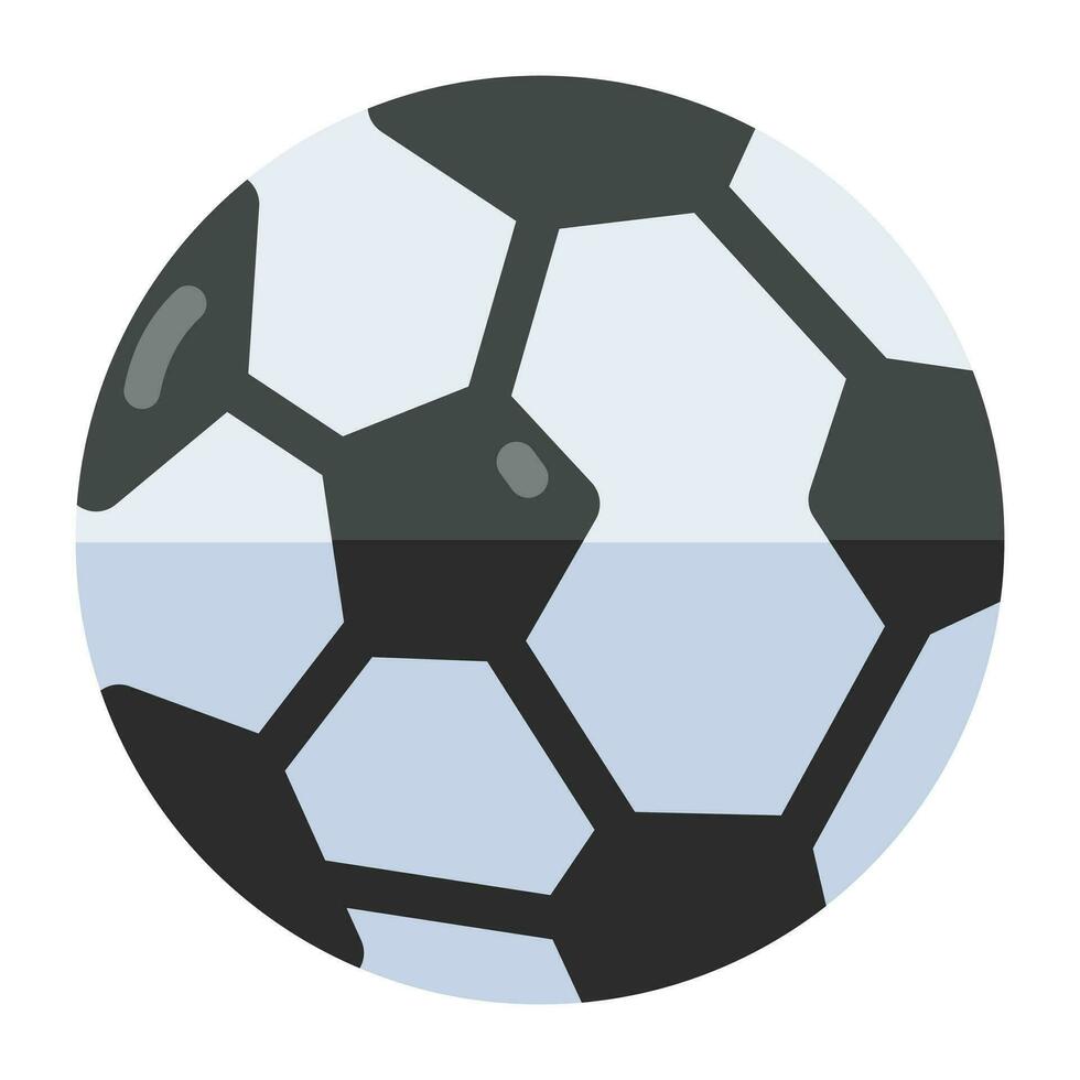 modern designikon för fotboll vektor