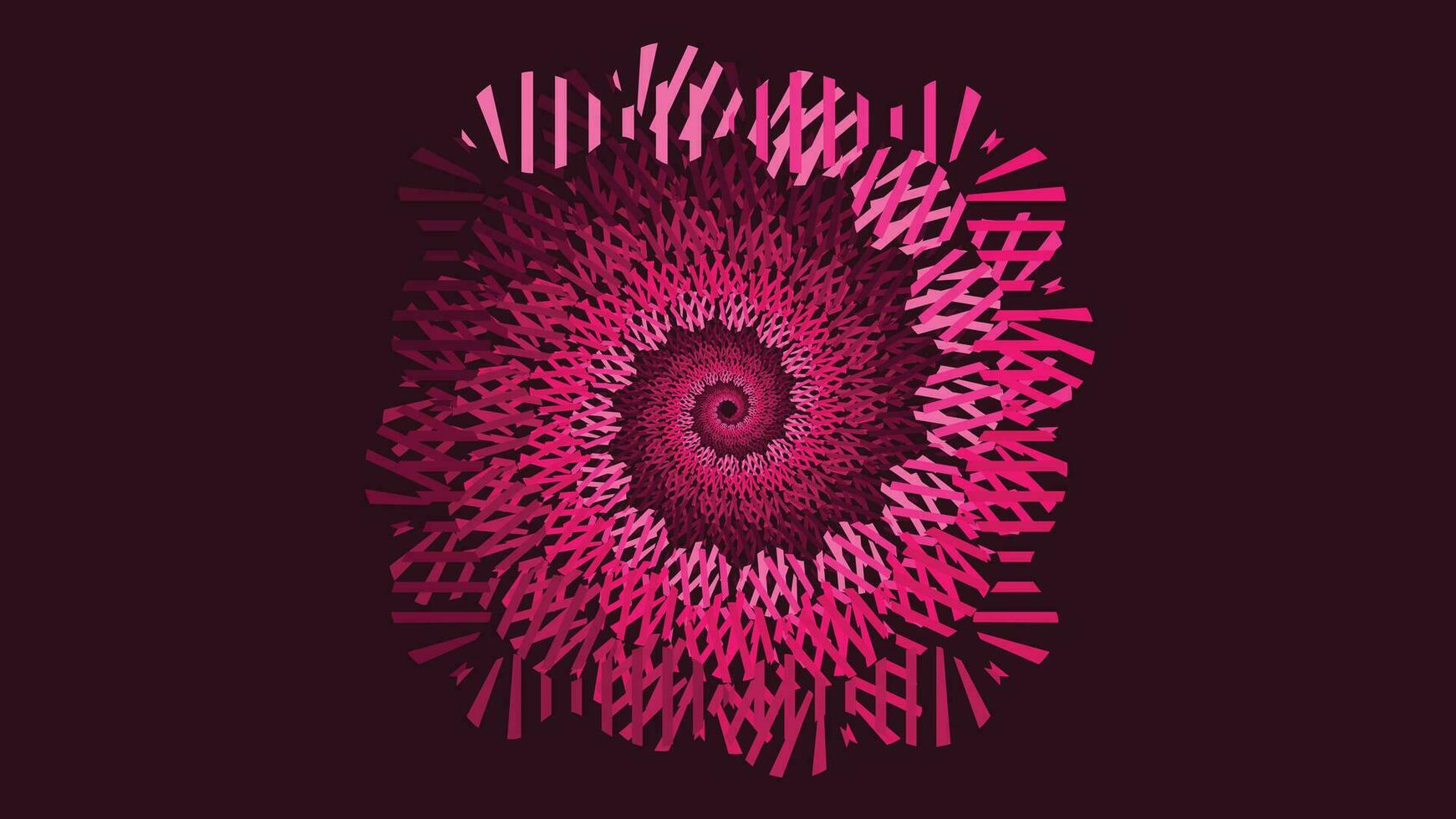 abstrakt Spiral- Valentinstag Farbe schön Hintergrund. vektor