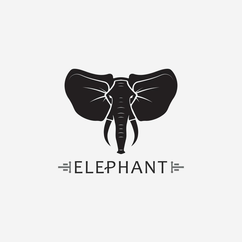 elefant logotyp vektor illustratör formgivningsmall