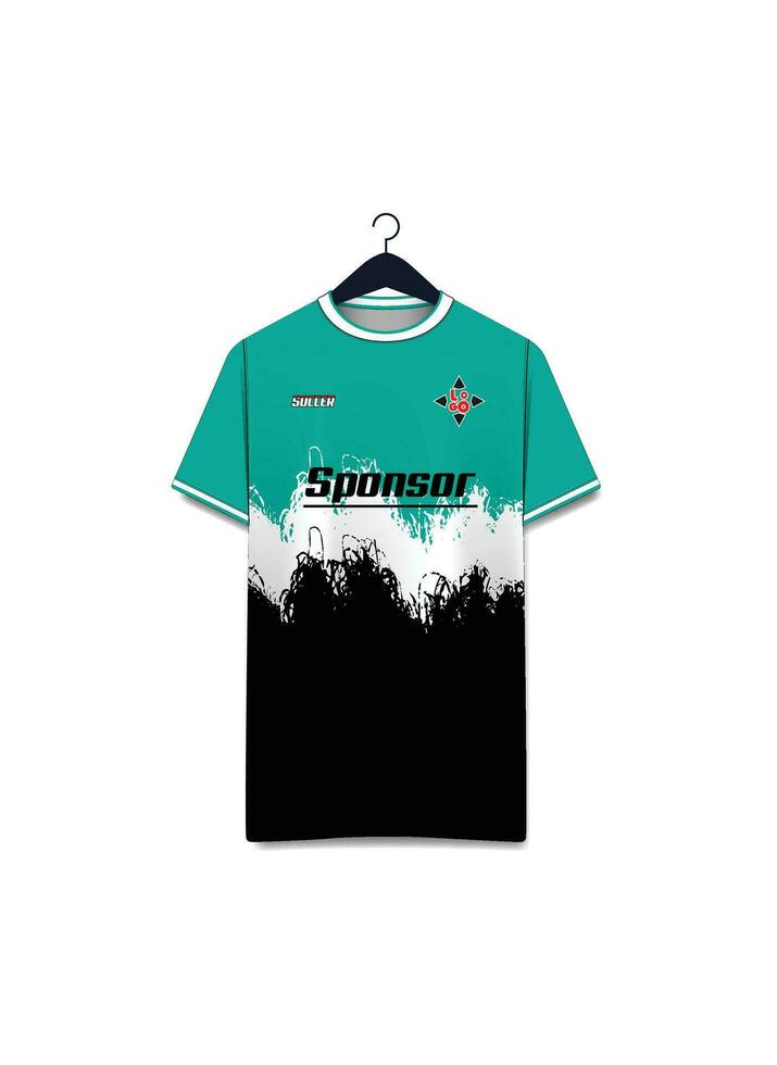 vektor trogen abstrakt bakgrund mönster för sport jersey design