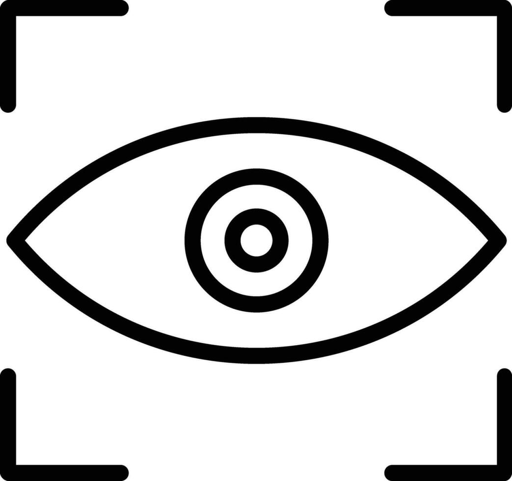 Sicherheit Vision Vektor Symbol