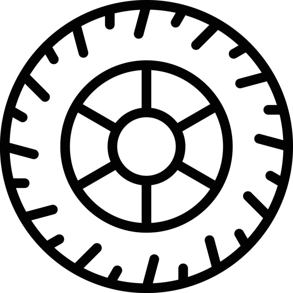 Reifen Vektor Symbol