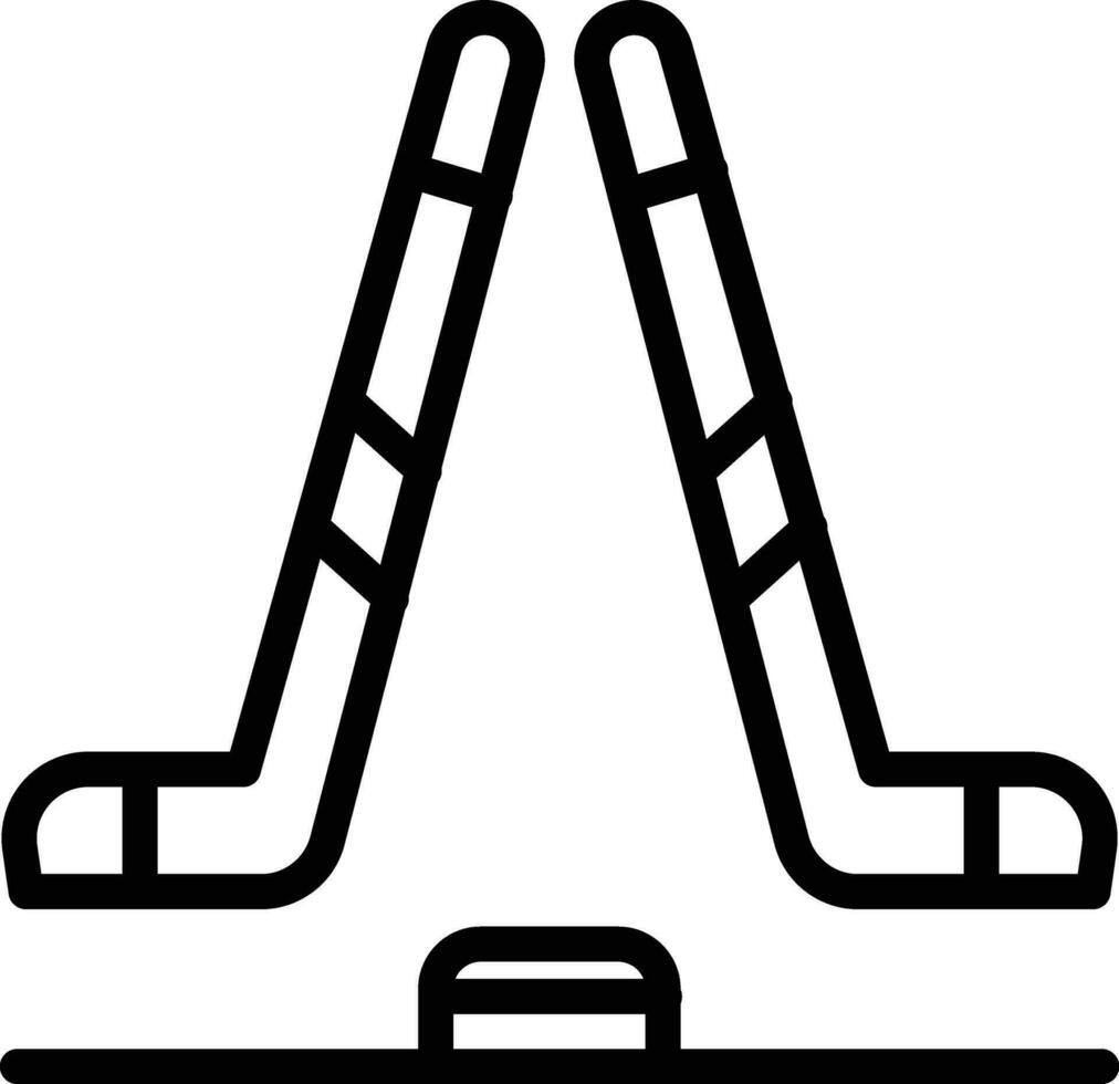 Eishockey-Vektor-Symbol vektor