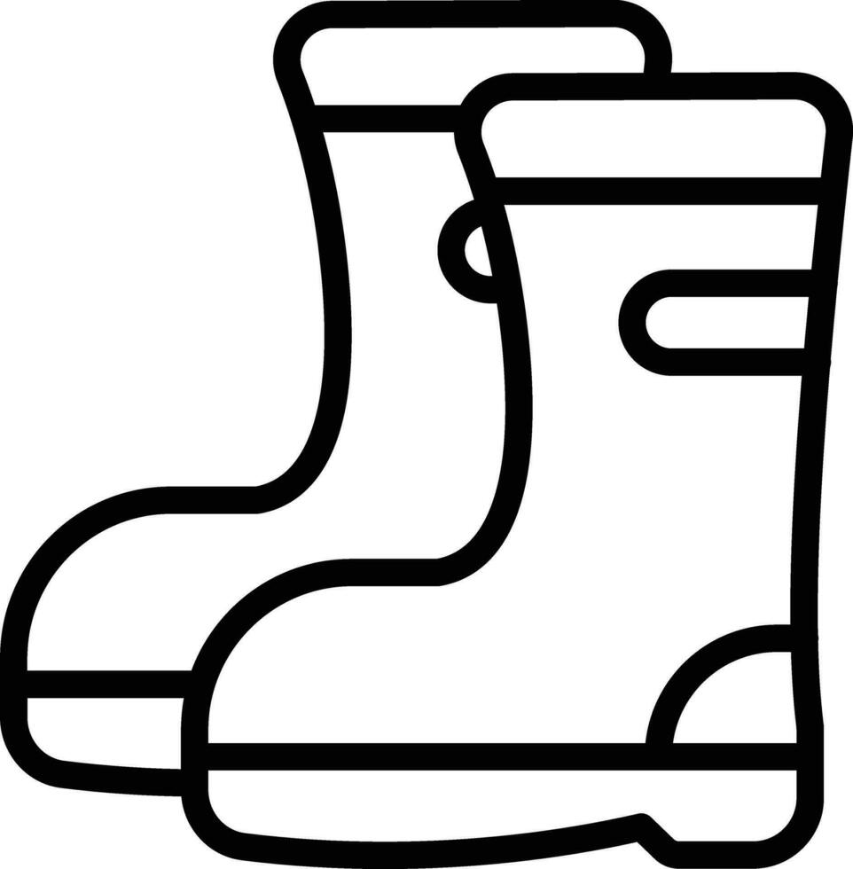 Landwirtschaft Stiefel Vektor Symbol