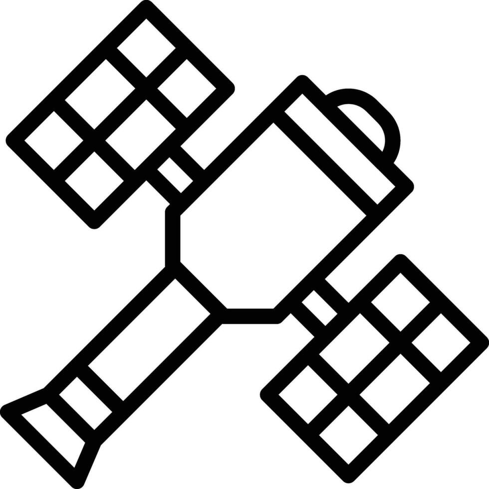 Hubble Teleskop Vektor Symbol