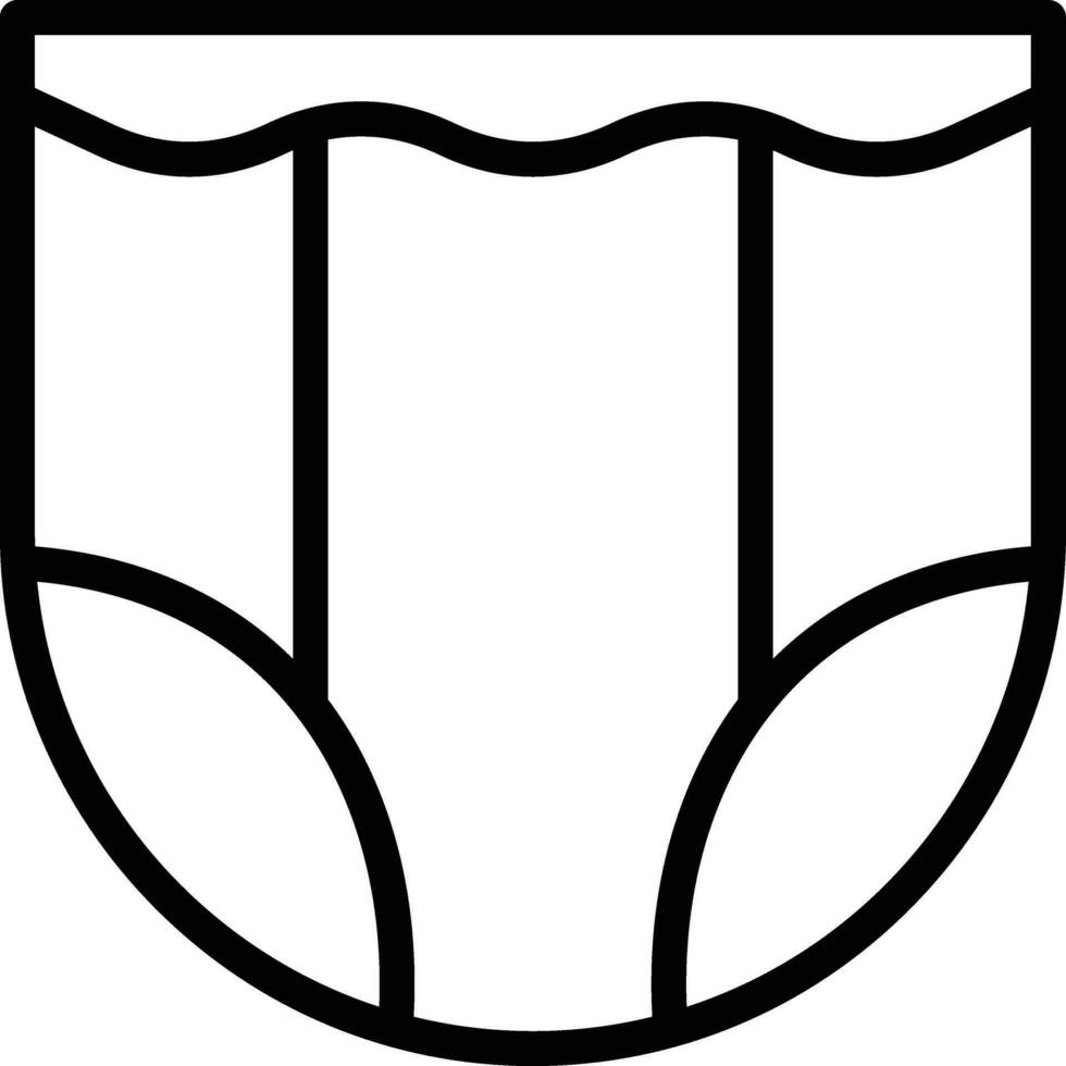 Windel-Vektor-Symbol vektor