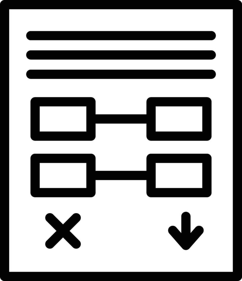 Planungsvektorsymbol vektor