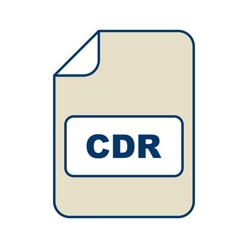 CDR-Vektor-Symbol vektor