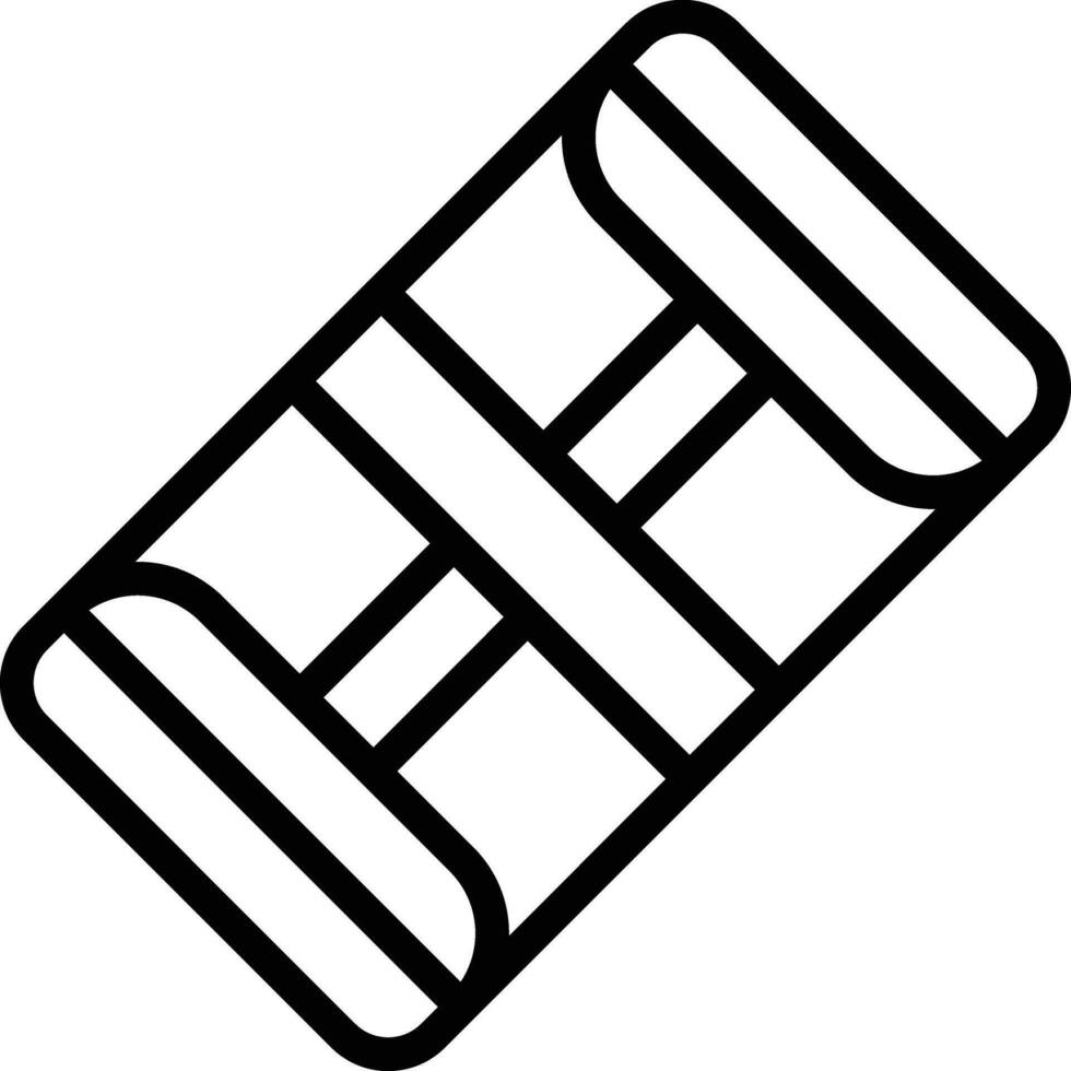 lange Briefumschlag Vektor Symbol