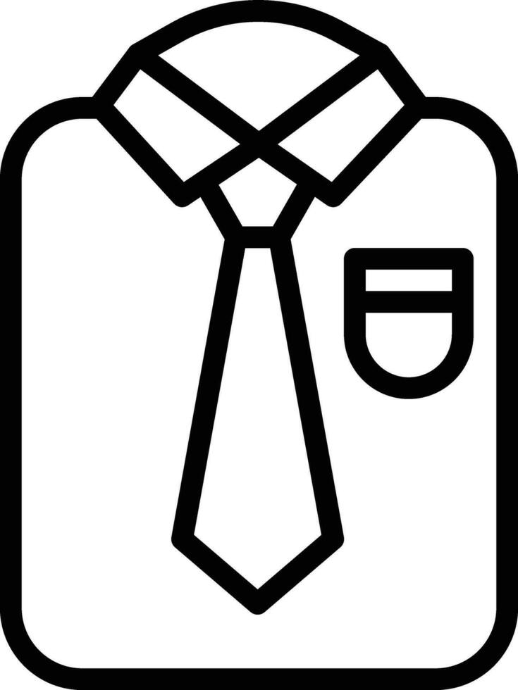 Büro Hemd Vektor Symbol