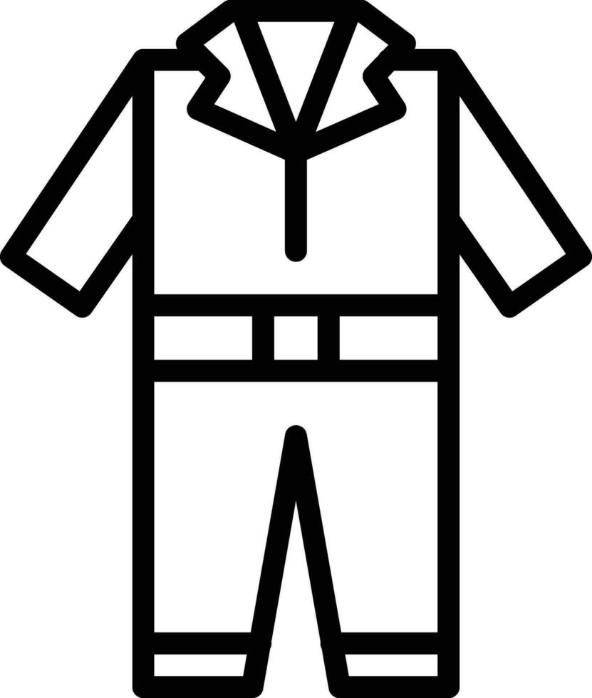 Overall Kleider Vektor Symbol