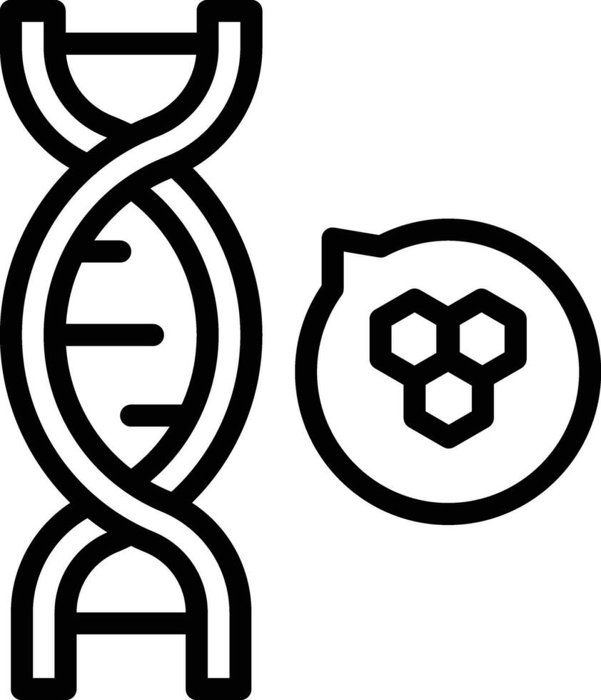 dna vektor ikon