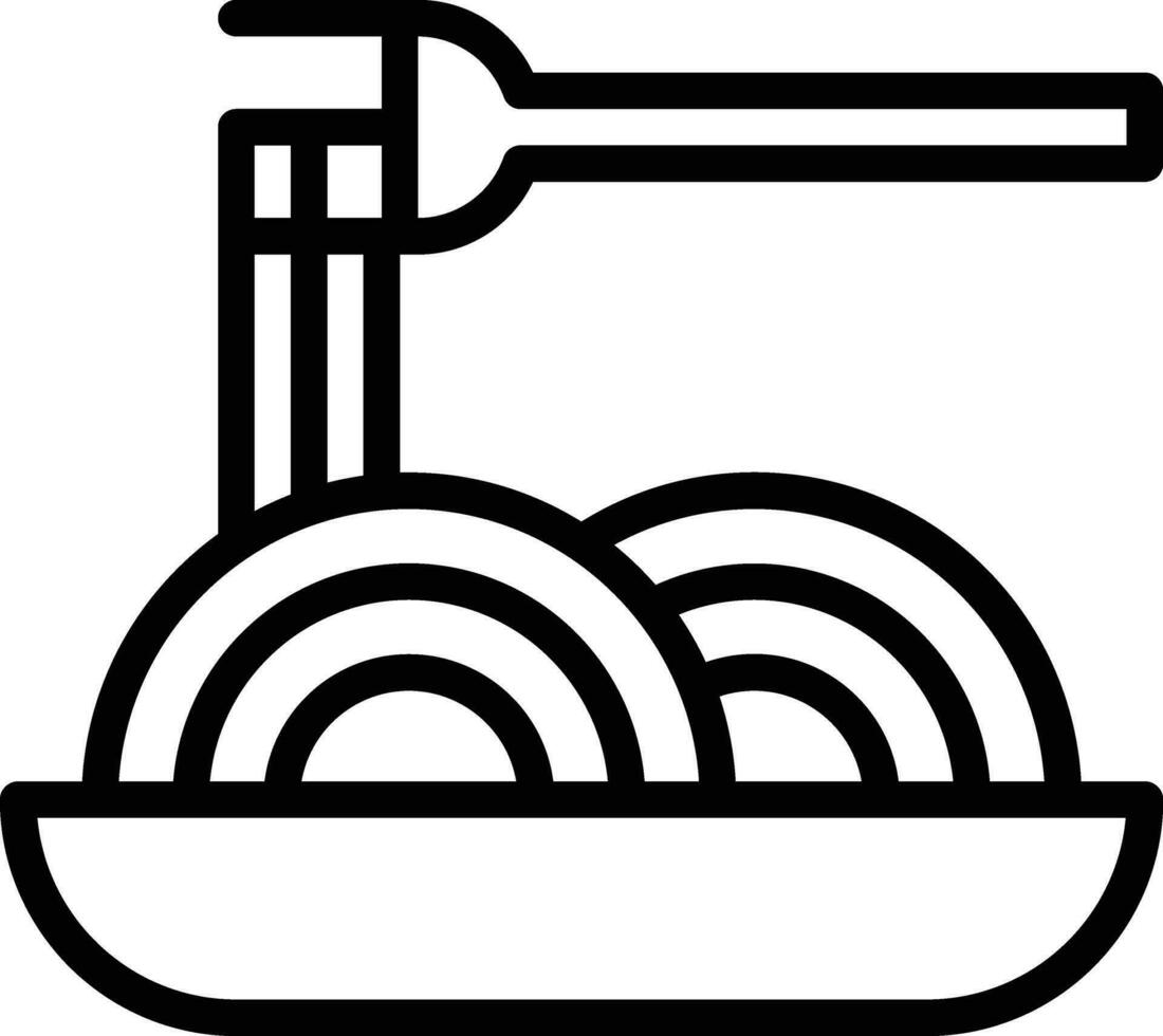 Spaguetti Vektor Symbol