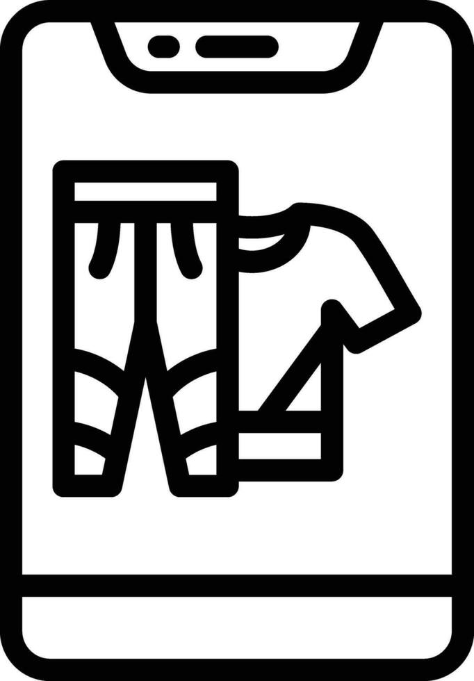 Übung Kleider Vektor Symbol