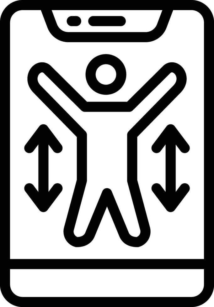 Springen Jack Vektor Symbol