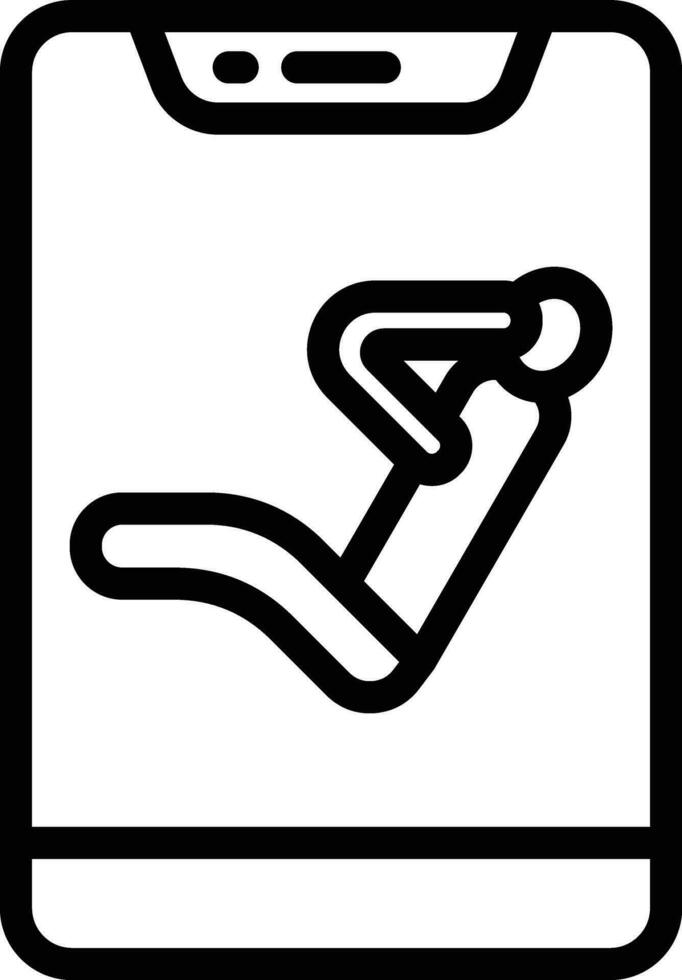 sitzen oben Vektor Symbol