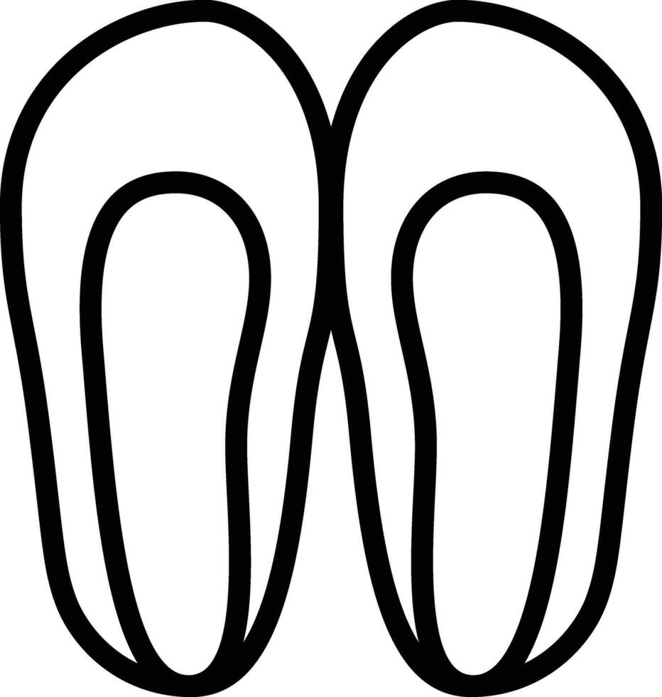 eben Schuhe Vektor Symbol