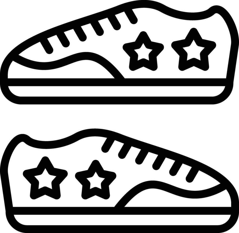 Baby Schuhe Vektor Symbol