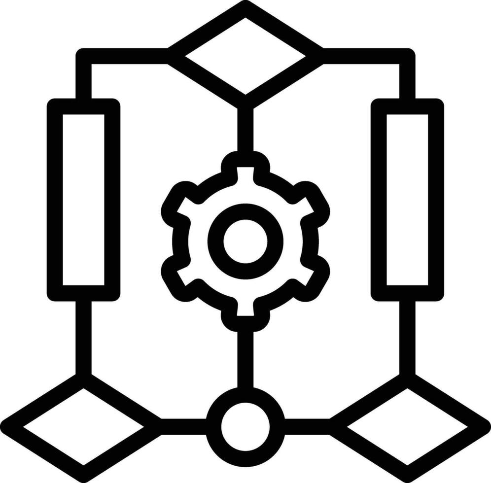 Design Algorithmus Vektor Symbol