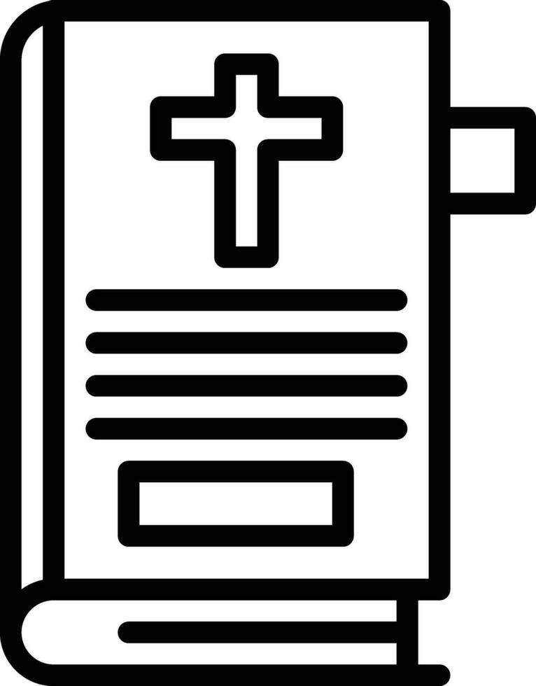 Bibel-Vektor-Symbol vektor