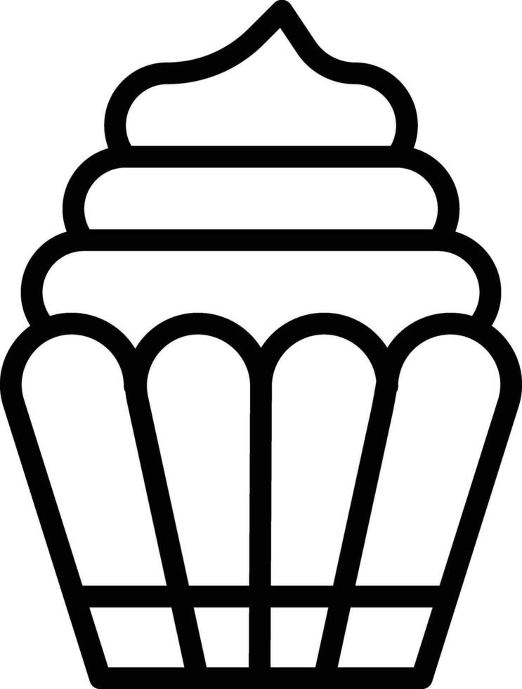 cupcake vektor ikon