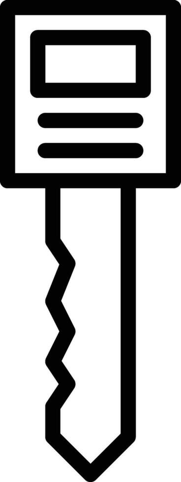 Schlüsselvektorsymbol vektor