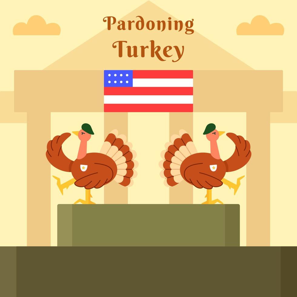 Thanksgiving-Plakat-Banner-Hintergrund-Vektor-Illustration für Thanksgiving-Saison vektor