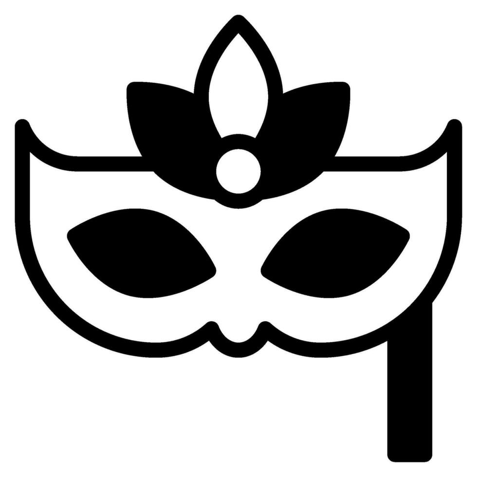 Maske Symbol Illustration zum Netz, Anwendung, Infografik, usw vektor