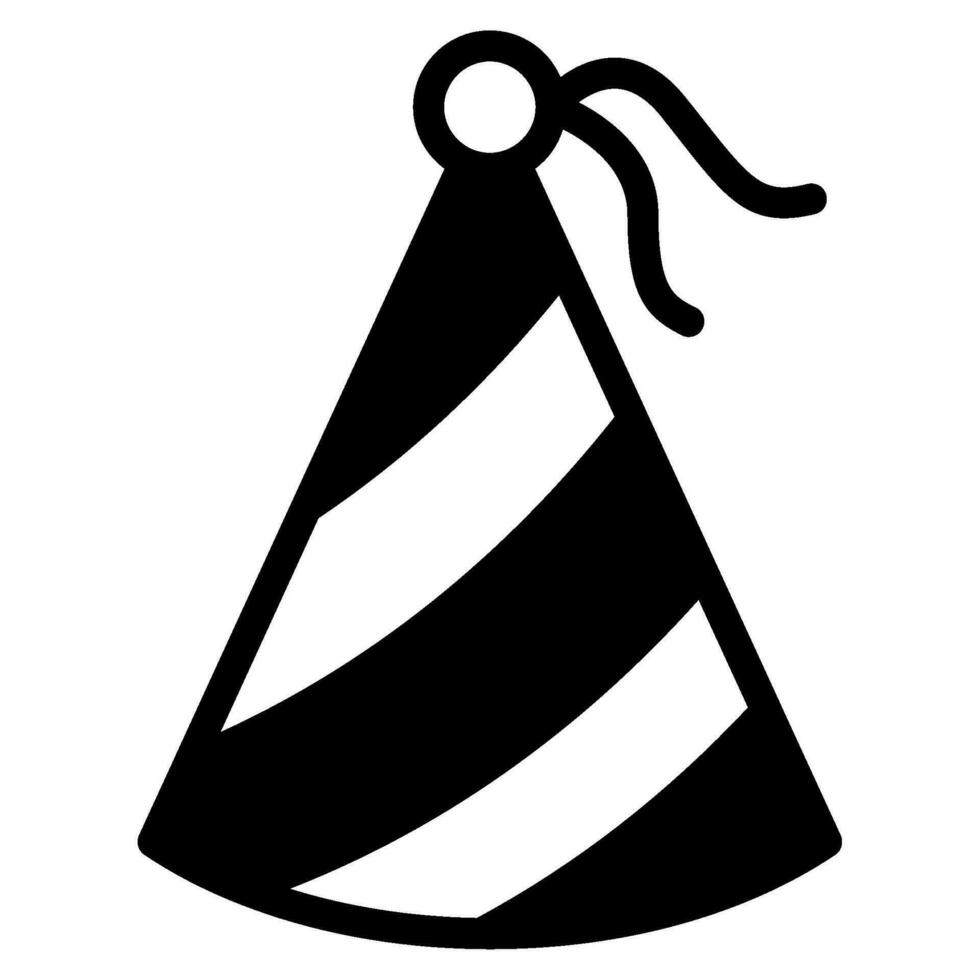 Party Hut Symbol Illustration zum Netz, Anwendung, Infografik, usw vektor