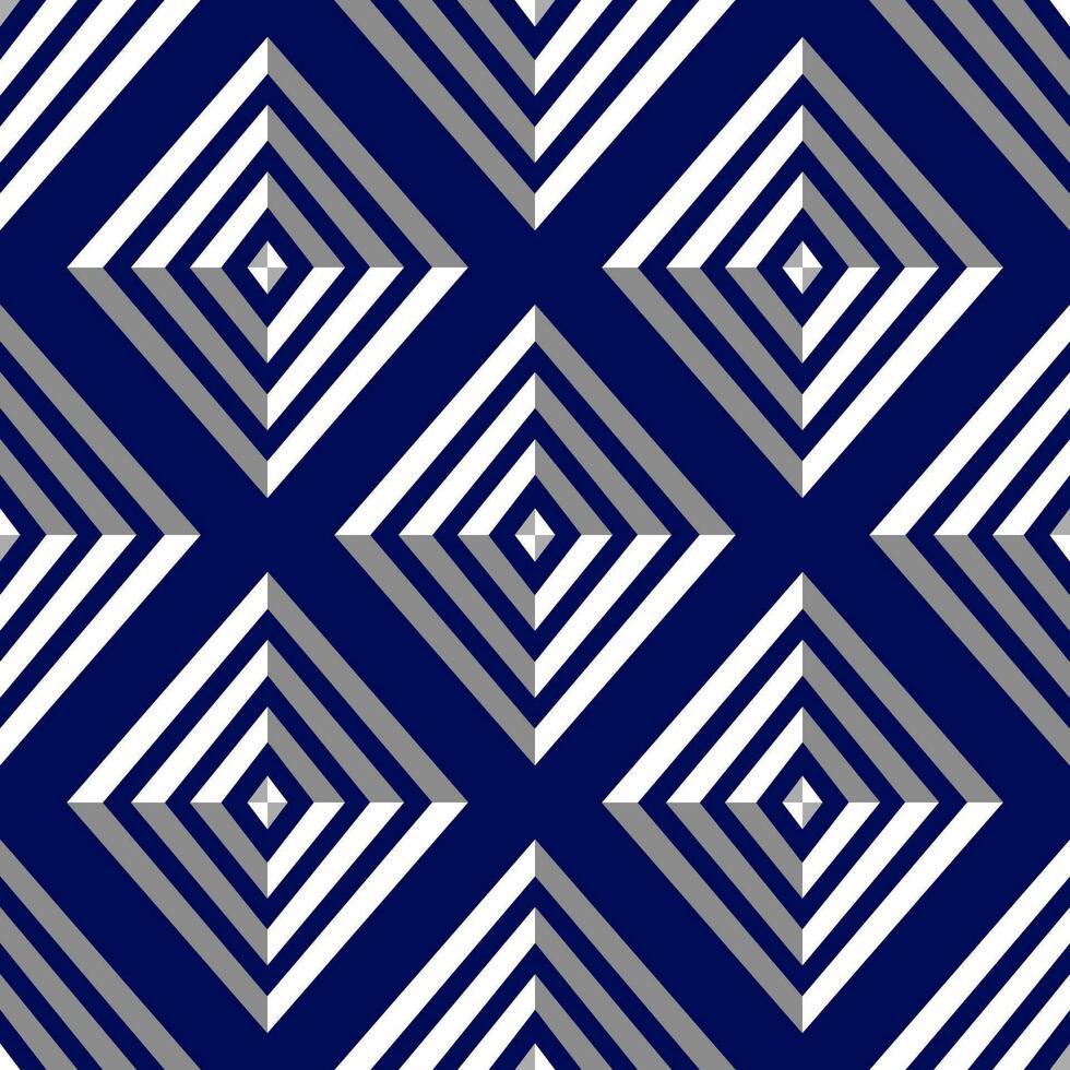 skön geometrisk sömlös mönster. den är en vektor bild med geometrisk element. den är ett konst design. Begagnade för Kläder bakgrund tapet mönster omslag batik tyg illustration.