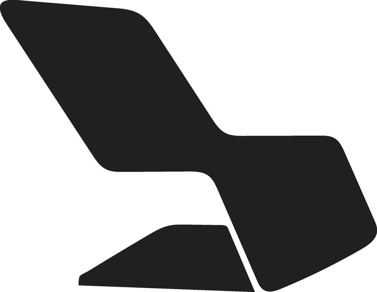 b Brief Logo Vorlage im ein modern minimalistisch Stil vektor