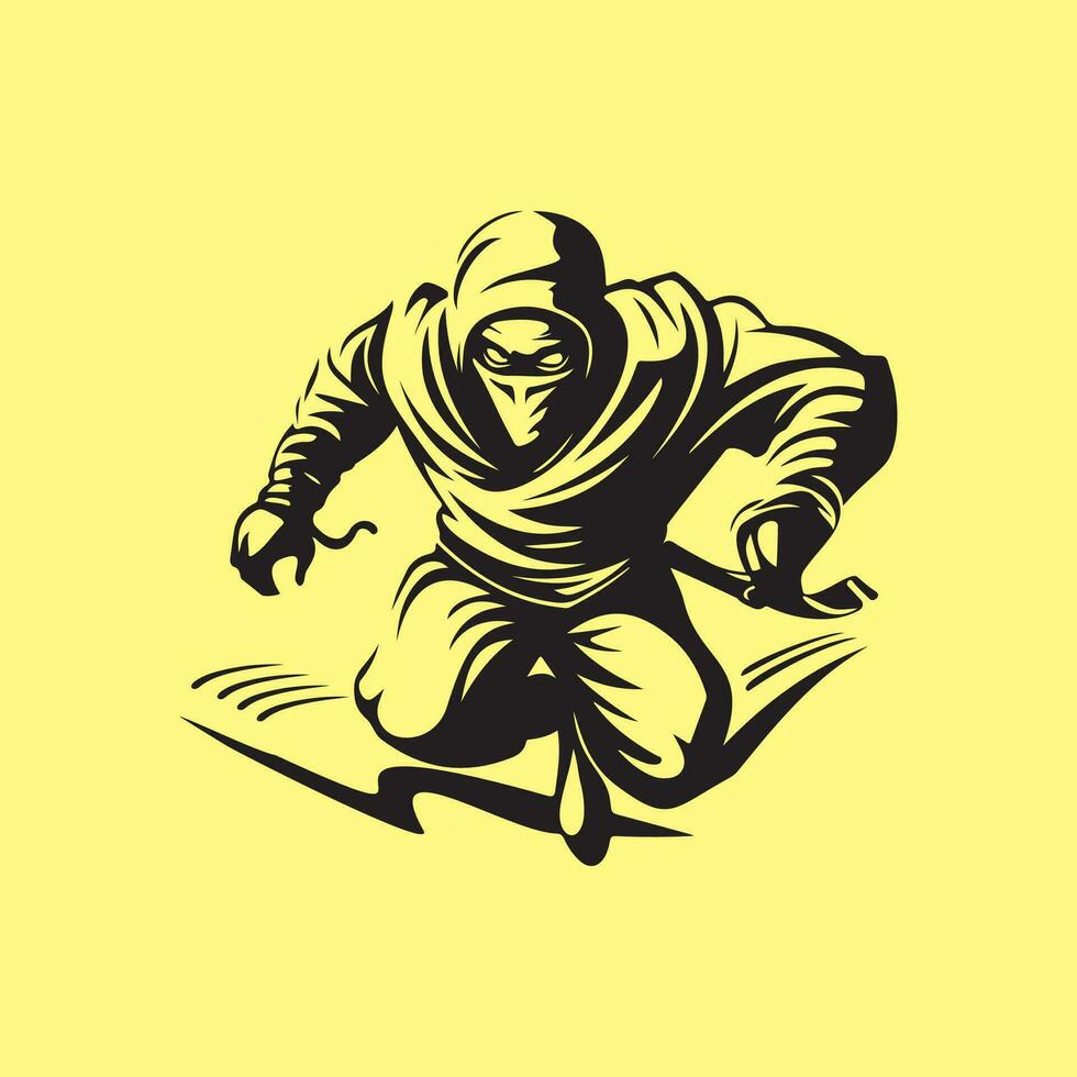 Ninja Vektor Bilder, Kunst, Logo, Illustration