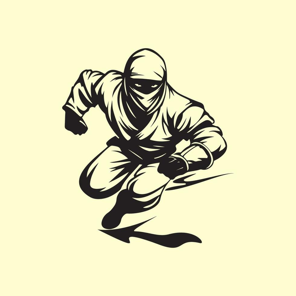 Ninja Vektor Bilder, Kunst, Logo, Illustration