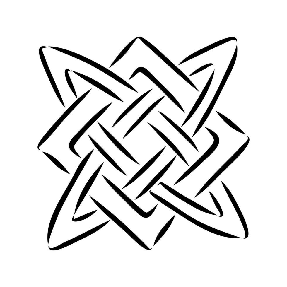 slavic symbol vektor skiss