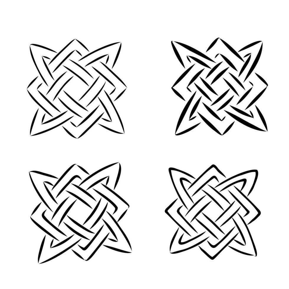 slavic symbol vektor skiss