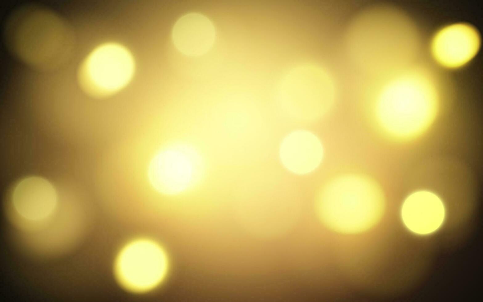 Goldener Luxus-Bokeh-Weichlicht-Zusammenfassungshintergrund, Vektor eps 10 Illustrations-Bokeh-Partikel, Hintergrunddekoration