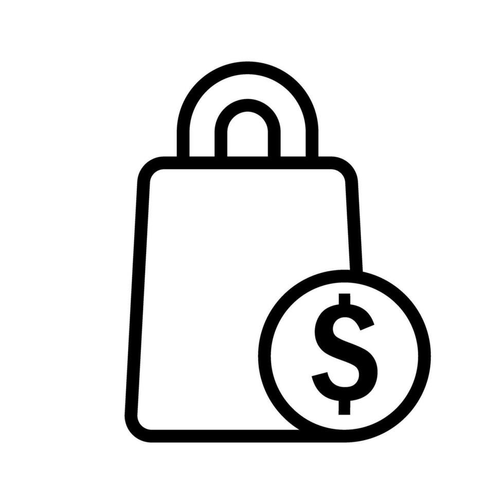 Geld Vektor Symbol. Bank Illustration unterzeichnen. Dollar Symbol. Finanzen Logo.