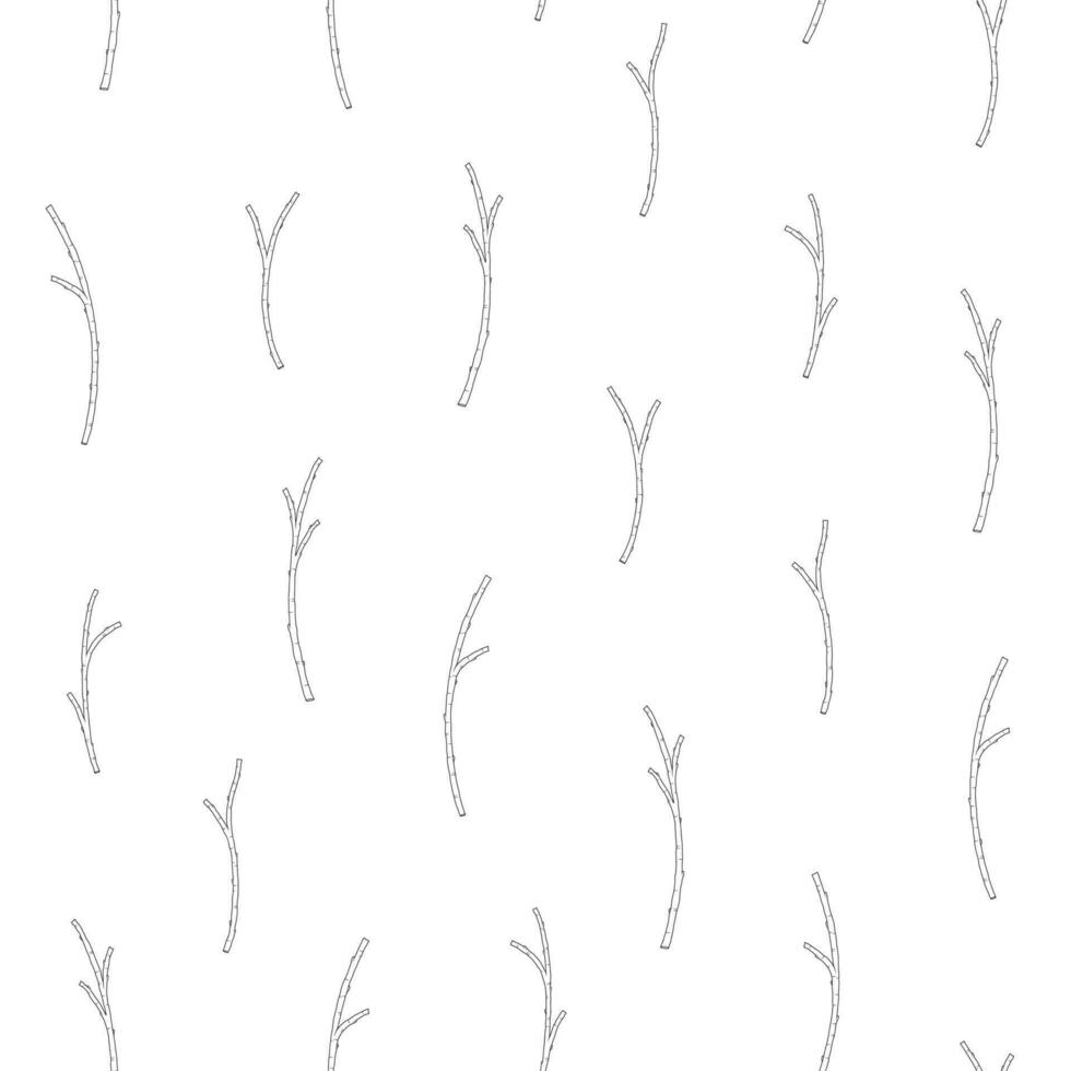 sömlös mönster med aprikos grenar, vektor illustration