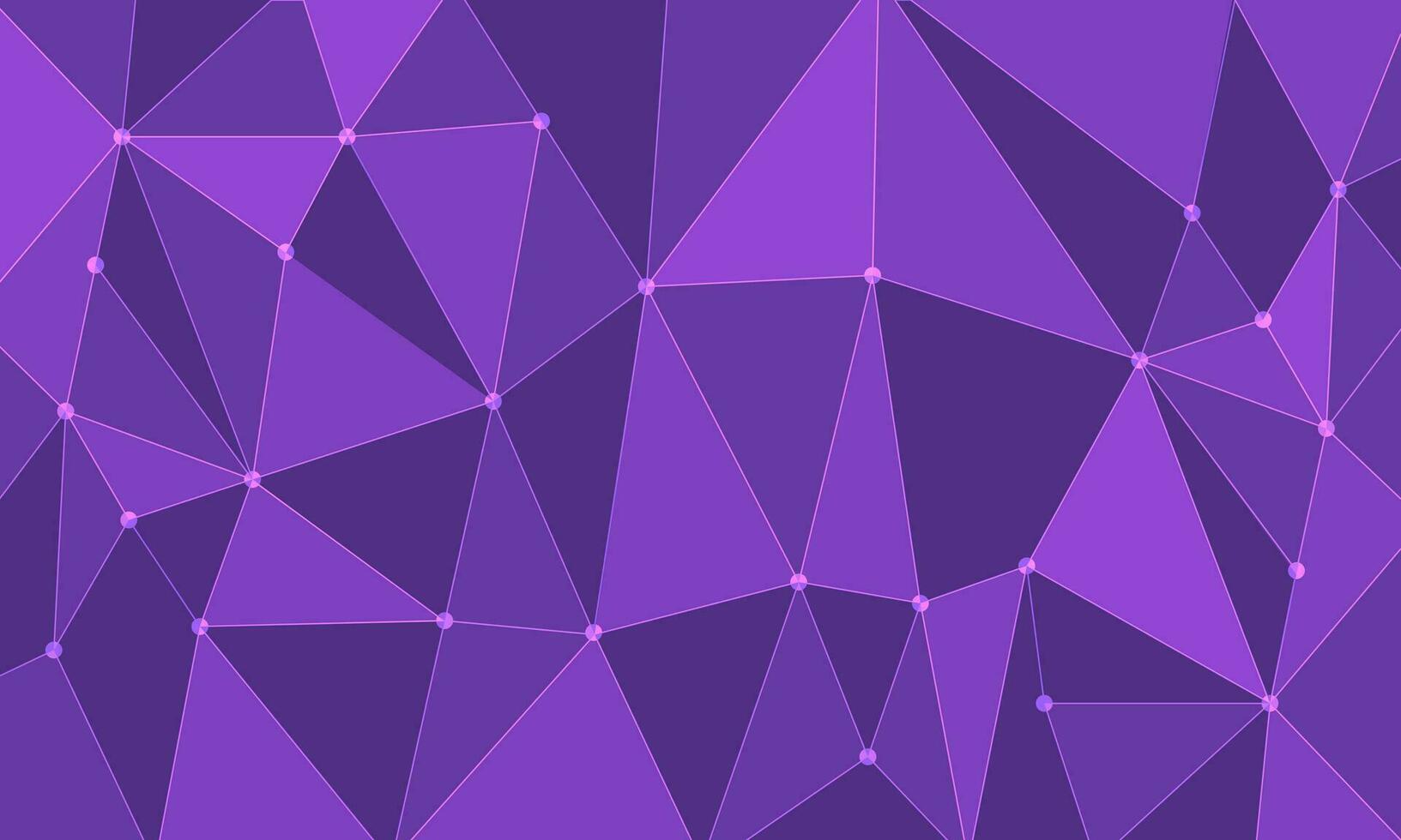 hell Hintergrund von lila Polygone mit ein Kontur. vektor