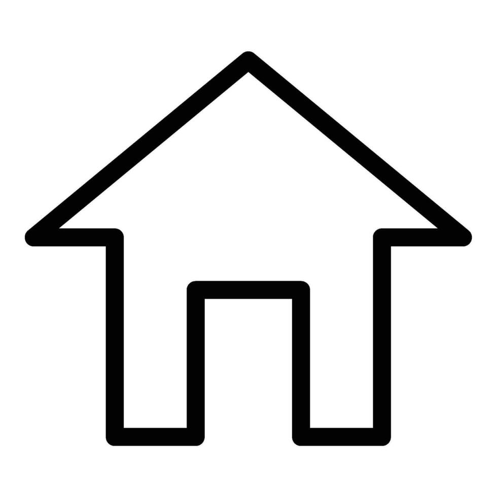 Haus Symbol zum Grafik und Netz Design vektor