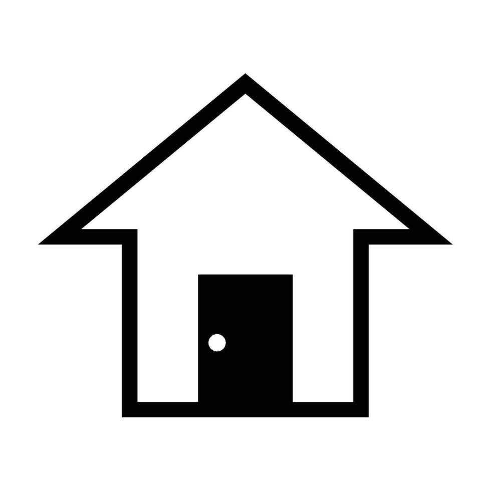 Haus Symbol zum Grafik und Netz Design vektor