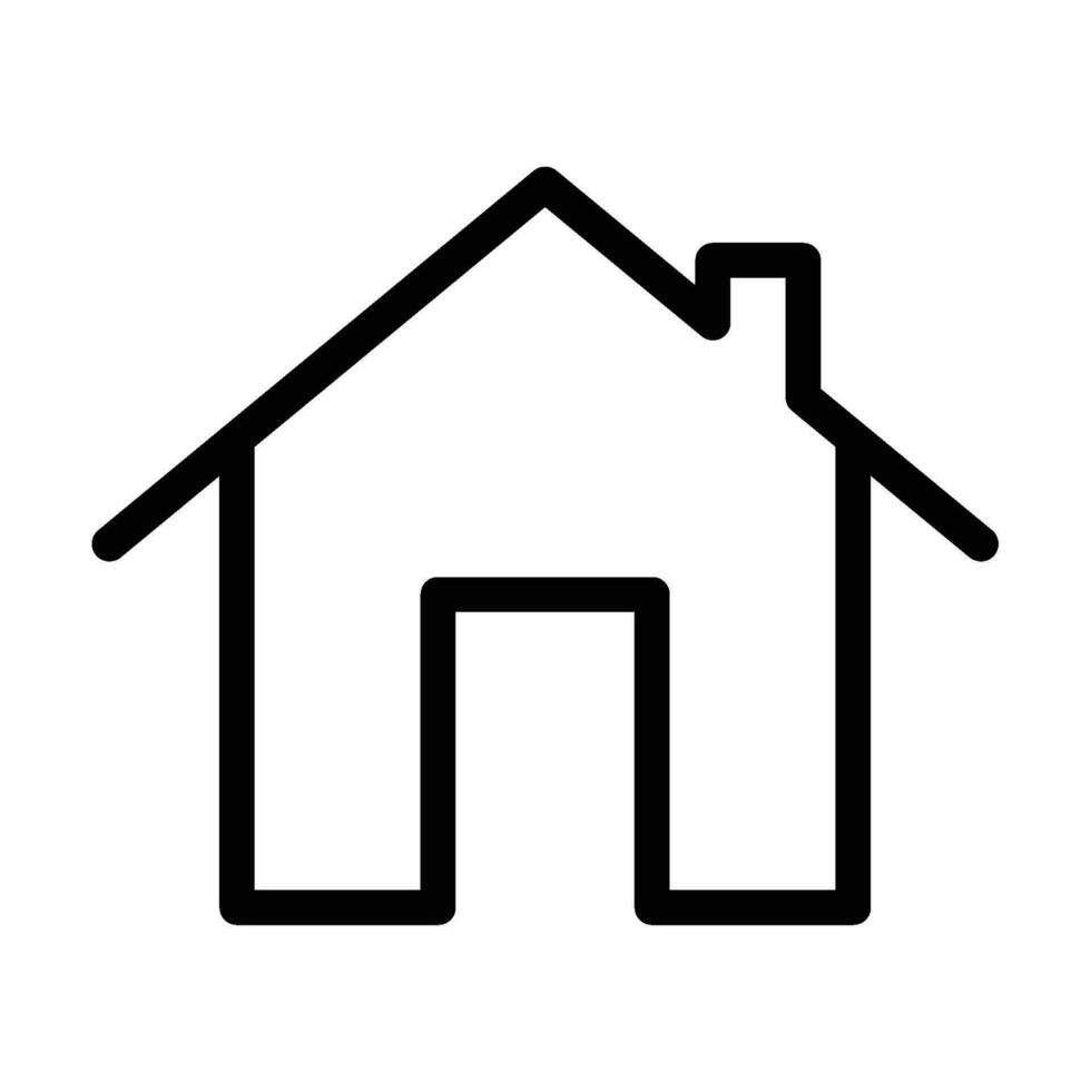 hus ikon för grafisk och webb design vektor