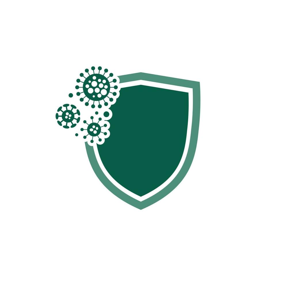 säkerhet skydda för virus skydd. coronavirus, 2019. skydda skydd. sjukvård begrepp. säkerhet logotyp, systemet vektor ikon