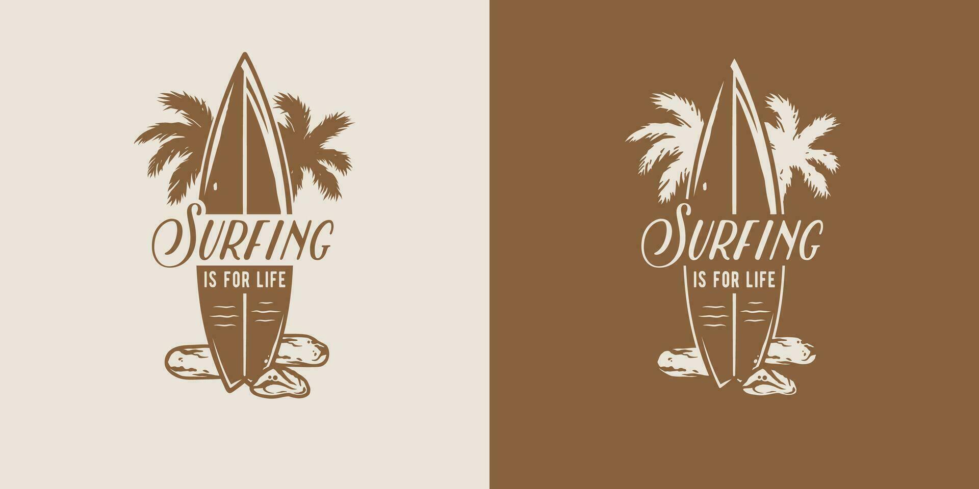 surfa styrelse för surfing. grafisk hawaii surfingbräda vektor
