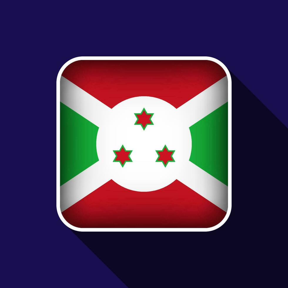 platt burundi flagga bakgrund vektor illustration