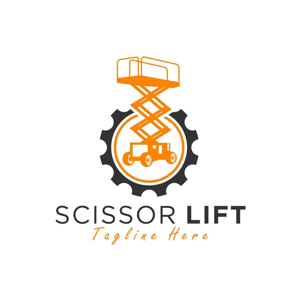 scissor hiss illustration logotyp vektor